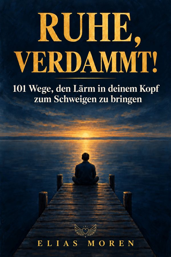Buchcover Ruhe verdammt von Elias Moren, 101 Wege gegen Overthinking