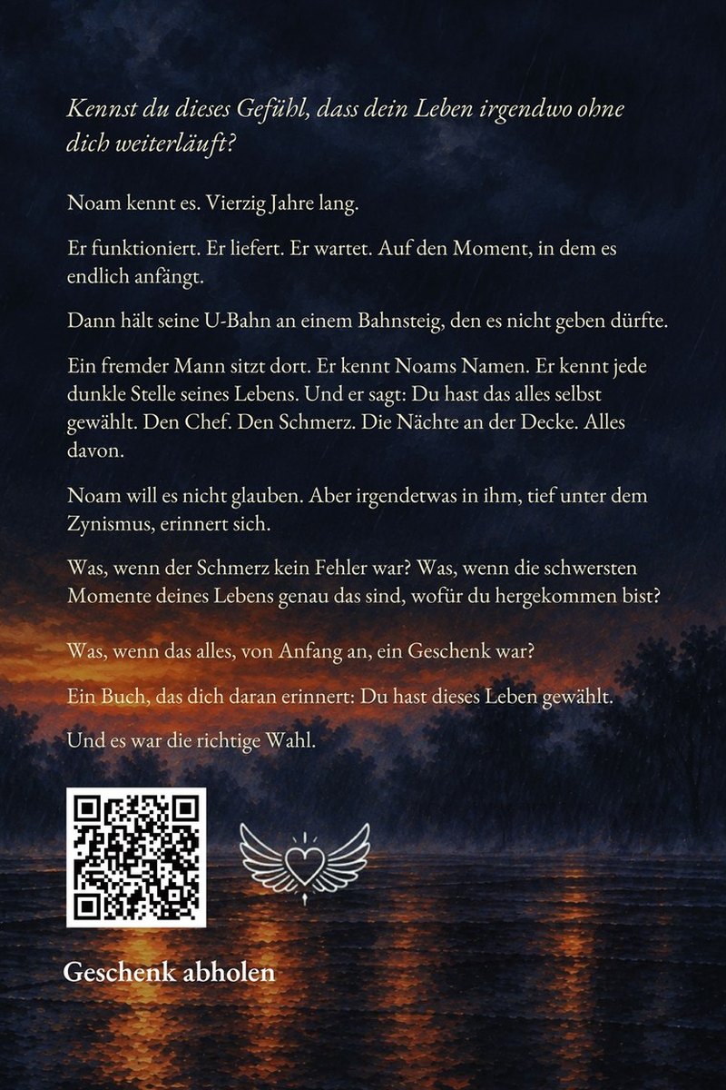 Rückseite von Das Geschenk mit dem Klappentext